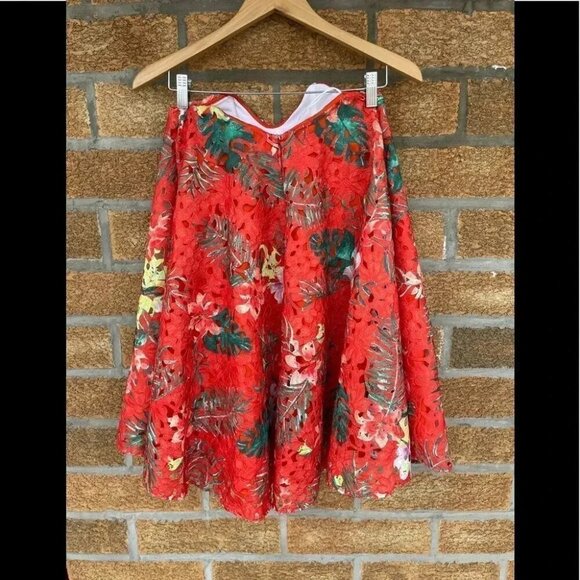 Caroline Constas Embroidered Bustier Dress xs - Picture 7 of 12